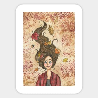 Autumn Breeze Sticker